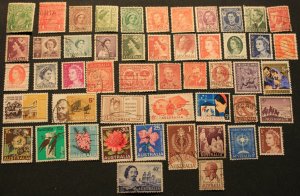 Australia 50 different used stamps ** 