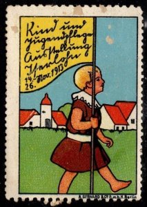 1913 Germany Poster Stamp Exhibition for Child and Youth Care MNH