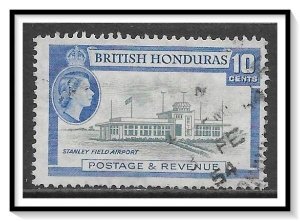British Honduras #149 QE II & Airport Used