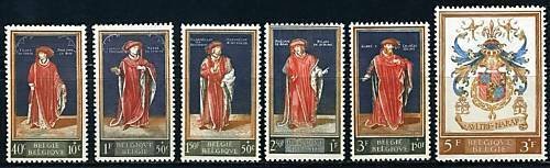 BELGIUM SCOTT#B647/52,MICHEL#1155/60   MINT NH