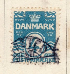 Denmark 1875 Early Issue Fine Used 4ore. NW-113858