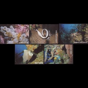 CAYMAN IS. 2006 - Postcards-Marine Life Set of 5