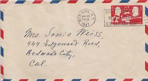 United States, Airmail, Postal Stationery, New York, Stamp Collecting