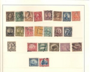 US SCOTT# 551-573 COMPLETE SET