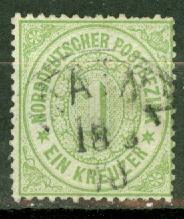 Germany N German Confederation 19 used CV $10