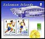 SOLOMON ISLANDS - 2000 - Sydney Olympics - Perf Min Sheet - Mint Never Hinged