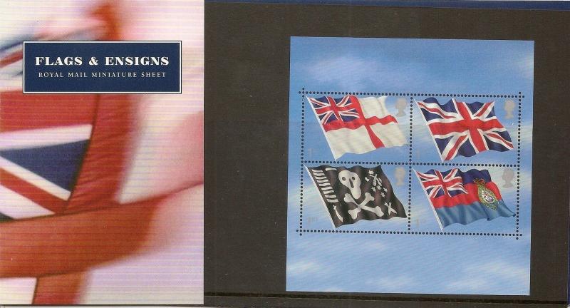 GB 2001 Flags & Ensigns Presentation Pack M06