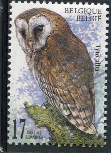 Belgium 1999 BIRD OWL 1 value Perforated Mint (NH)