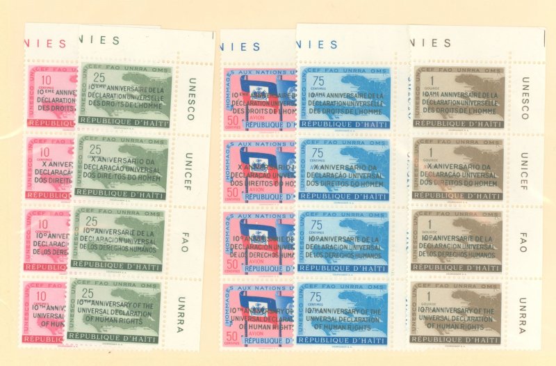 Haiti #442-443/C136-C138  Single (Complete Set)