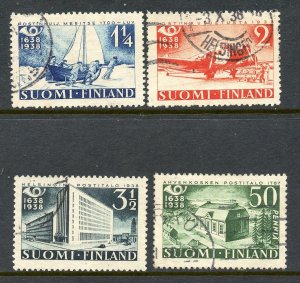Finland # 215-18, Used.