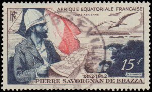 French Equatorial Africa #C35, Complete Set, 1951, Used