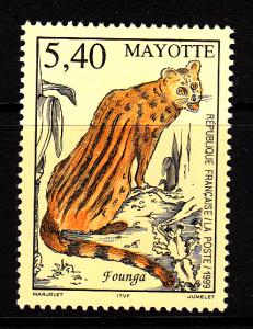 Mayotte MNH Scott #126 5.40fr Founga - Big Cat