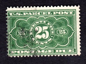 USA Parcel Post Postage Due  Scott # JQ5,  Used  CV = $ 5.00    Lot 170539