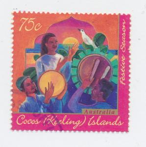 Cocos Islands 1996 Scott 317 used - 75c, Festive Season