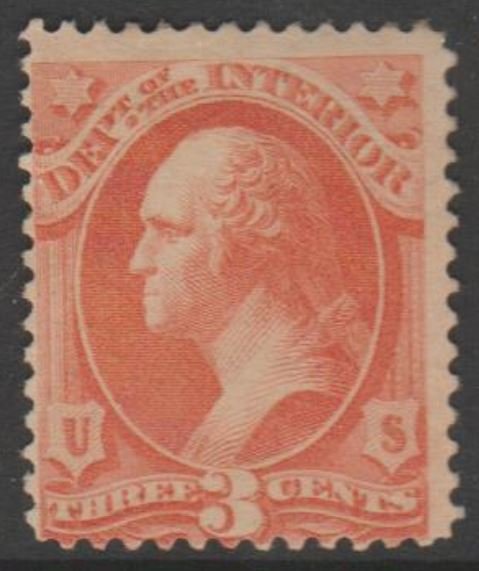 U.S. Scott #O98 Washington - Dept of the Interior Official Stamp - Mint Single