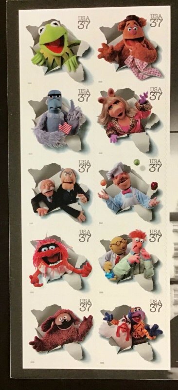 3944  Muppets Jim Henson MNH 37 c Sheet of 11   FV $4.07 Issued 2005