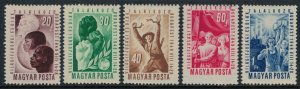 Hungary #851-5*  CV $6.50