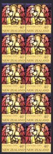 New Zealand Sc# 1309b MNH Booklet Pane/10 1995 Christmas