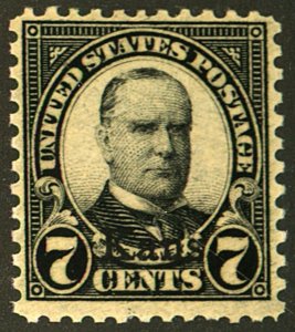 U.S. #665 MINT OG LH