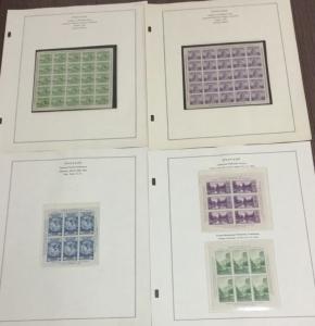MOMEN: US # FARLEY MINT COLLECTION ON (4) ALBUM PAGES $ #9076
