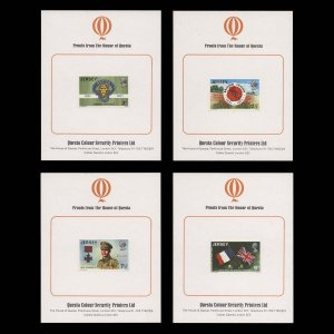 Jersey 1971 (Proof) Royal British Legion Anniversary presentation cards ...