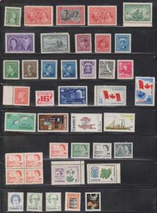 CANADA Collection Of MH & MNH - Nice Lot