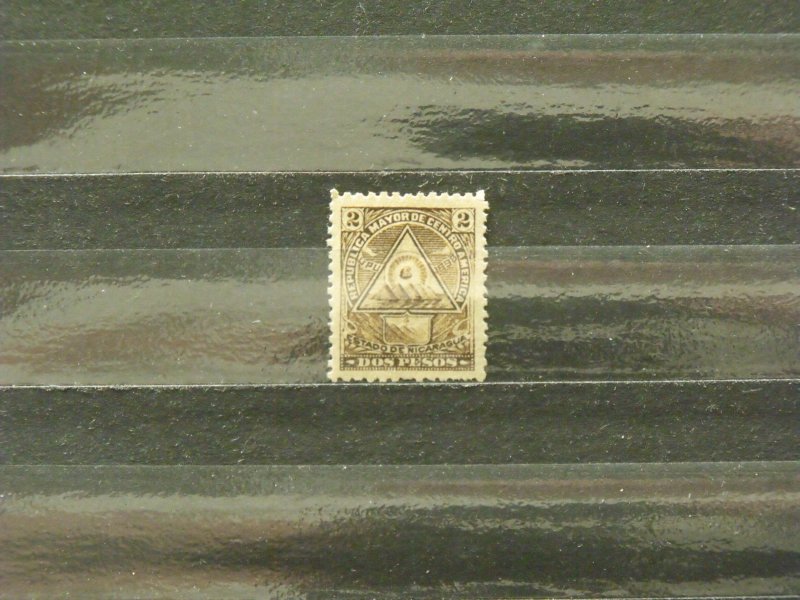 6136   Nicaragua   MH # 109L               CV$ 25.00