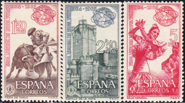 Spain #1239-1243  MNH