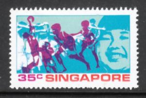 Singapore 1972 Sc 162 Youth 35c MNH
