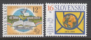 Slovakia 334-335 MNH VF