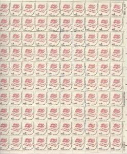 US #1585 Americana 4-cent Full Sheet MNH