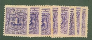 SALVADORE J33-J40 MH CV $14.00 BIN $6.50