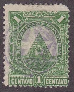 Honduras 40  Arms of Honduras Fancy 1890