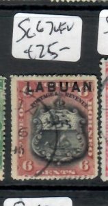 LABUAN ARMS  6C   SG67    VFU        PPP0809H