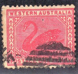 WESTERN AUSTRALIA SC# 62 1p 1890-93 (1)