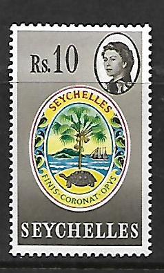 SEYCHELLES, 212, MNH, BADGE OF SEYCHELLES