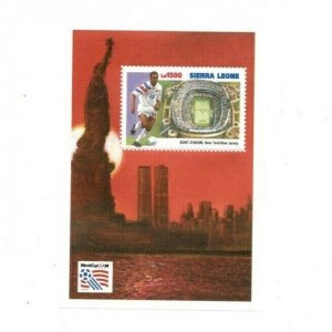 Sierra Leone 1994 - USA World Cup '94 - Souvenir Sheet - Scott 1733 - MNH