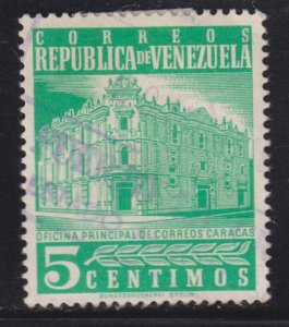 Venezuela 703 Caracas General Post Office 1958