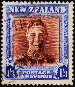 New Zealand. 1938 1s3d S.G.687  Fine Used