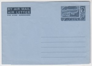 Jersey - 1969 -  Illustrated 9d Airletter unused