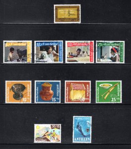 Netherlands Antilles #B72, B89-2, B109-2, B139, B151 VF, Used,  ...  4210346