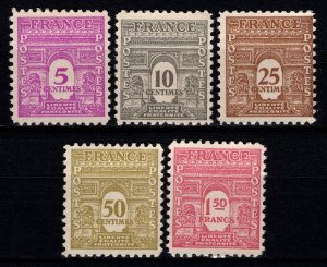 France 1944 Arc de Triomphe Def., Part Set [Unused]