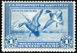 US Stamps # RW1 Duck MNH F-VF Fresh Scott Value $775.00