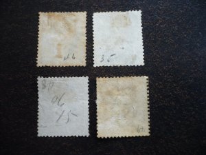 Stamps - Cuba - Scott# 46-49 - Used - Set of 4 stamps