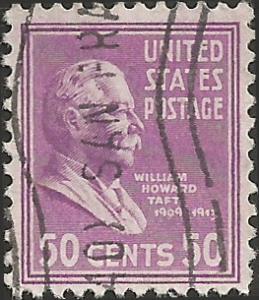 # 831 USED WILLIAM HOWARD TAFT