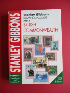 Stanley Gibbons British Commonwealth Stamp Catalogue Volumes 1 & 2 1995 Edition 