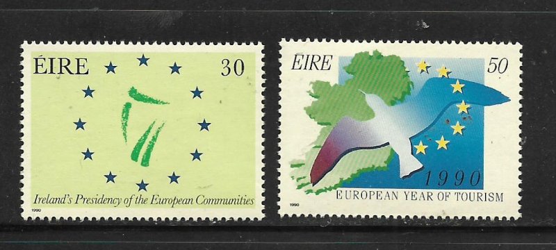 IRELAND, 763-764, MNH, EUROPEAN YEAR OF TOURISM