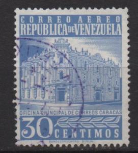 Venuzuela 1958 - Scott C663 used - 30c, Post Office Caracas