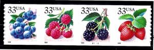 3305a Mint,OG,NH... Strip of 4 with Plate#... SCV $9.00