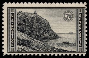 US #746 Acadia; MNH